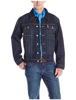 Men's Dark Stonewash Denim Jacket