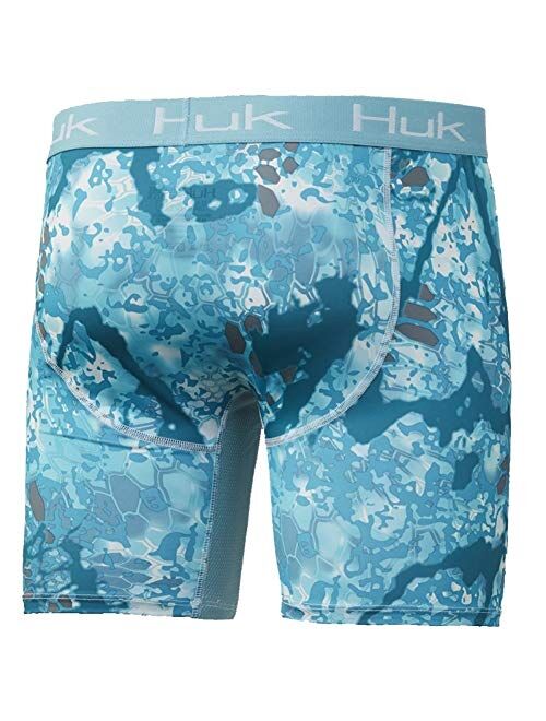 HUK Mens Kryptek Boxer | Dry Fit Boxers with Anti-Microbial Treatment