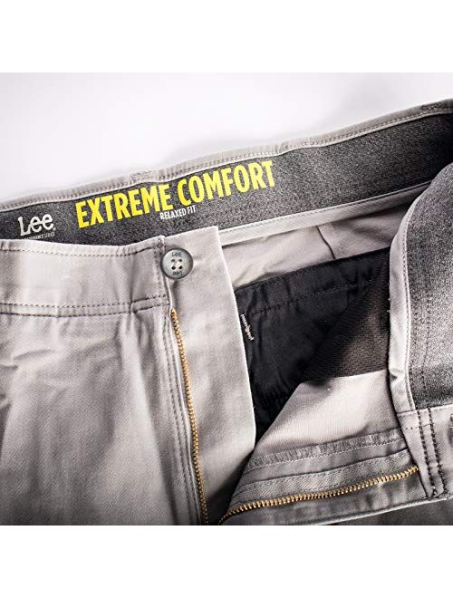 LEE Men's Big and Tall Performance Series Extreme Comfort Relaxed Pant