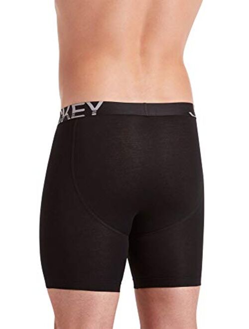 Jockey Men's Underwear ActiveStretch Midway Brief - 3 Pack, Black, XL