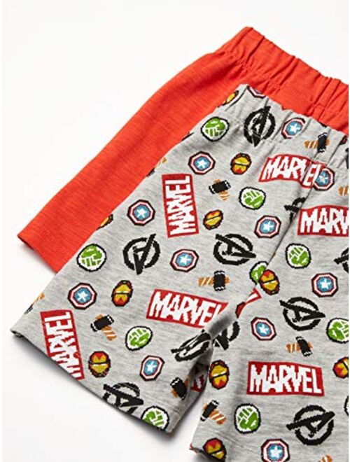 Amazon Brand - Spotted Zebra Boy's Disney Star Wars Marvel Knit Jersey Play Shorts