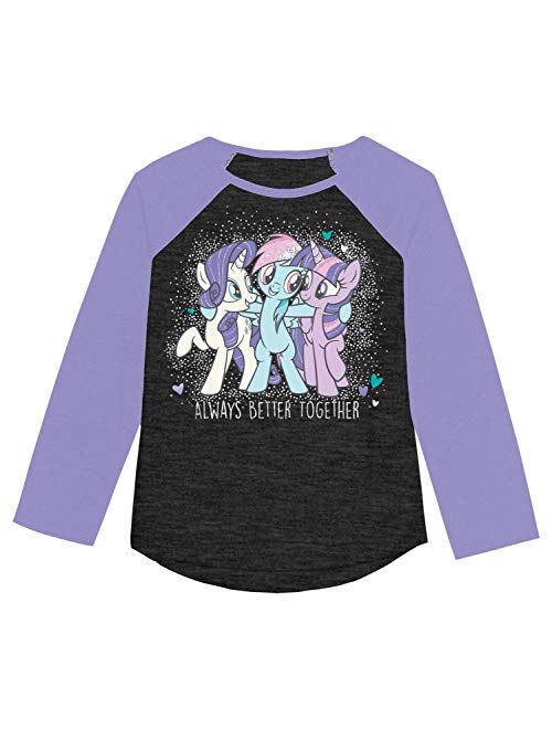 Jumping Beans Girls 4-12 My Little Pony Always Better Together Graphic Tee