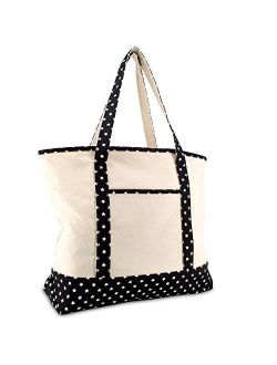 22" Shopping Tote Bag in Heavy Cotton Canvas (Special Pattern Edition)