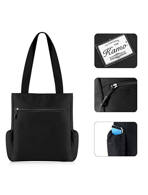 KAMO Floral Tote Bag - Waterproof Lightweight Handbags Travel Shoulder Bag for Hiking Yoga Gym Swimming Travel Beach