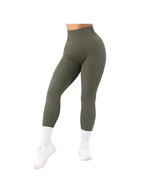 SUUKSESS Sexy Butt Scrunch Leggings Honeycomb High Waisted Workout Tights Pants