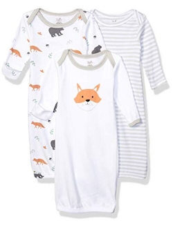 Touched by Nature Unisex Baby Organic Cotton Gowns
