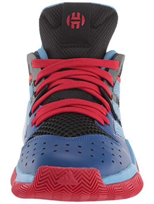 adidas Synthetic Lace Up Harden Stepback Colorful Basketball Shoe
