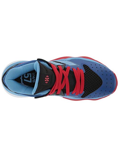 adidas Synthetic Lace Up Harden Stepback Colorful Basketball Shoe