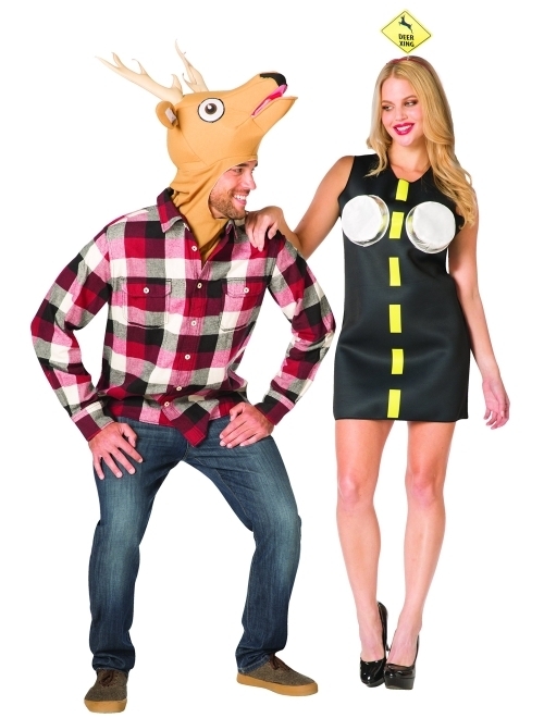 Deer in Headlights Couples Costume