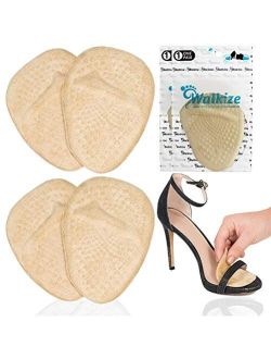 Metatarsal Pads | Metatarsal Pads for Women | Ball of Foot Cushions (2 Pairs Foot Pads) All Day Pain Relief and Comfort One Size Fits Shoe Inserts for Women