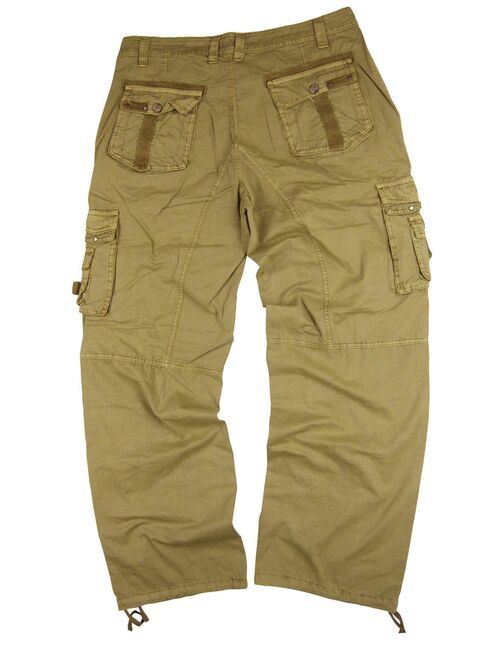 StoneTouch #A8- Men's Military-Style Cargo Pants 36x34--Khaki