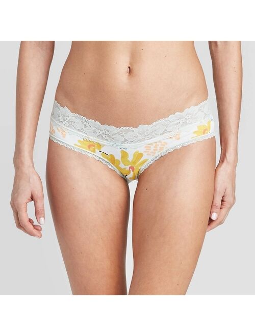 Women's Cotton Cheeky with Lace Waistband - Auden&#153;