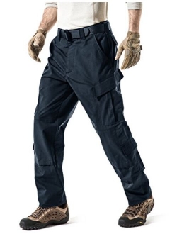 Men's Tactical Pants, Military Combat BDU/ACU Cargo Pants, Water Repellent Ripstop Work Pants, Hiking Outdoor Apparel
