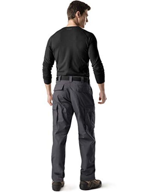 CQR Men's Tactical Pants, Military Combat BDU/ACU Cargo Pants, Water Repellent Ripstop Work Pants, Hiking Outdoor Apparel