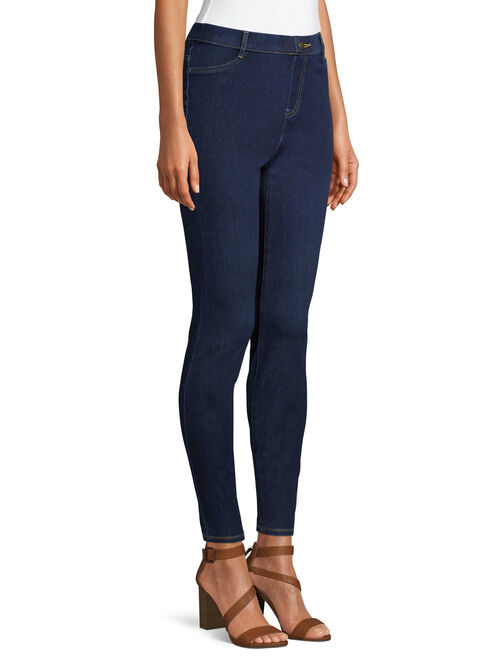 Time and Tru Womens Full Length Soft Knit Color Jeggings