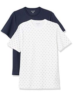 Men's 2-Pack Slim-Fit Short-Sleeve Crewneck T-Shirt