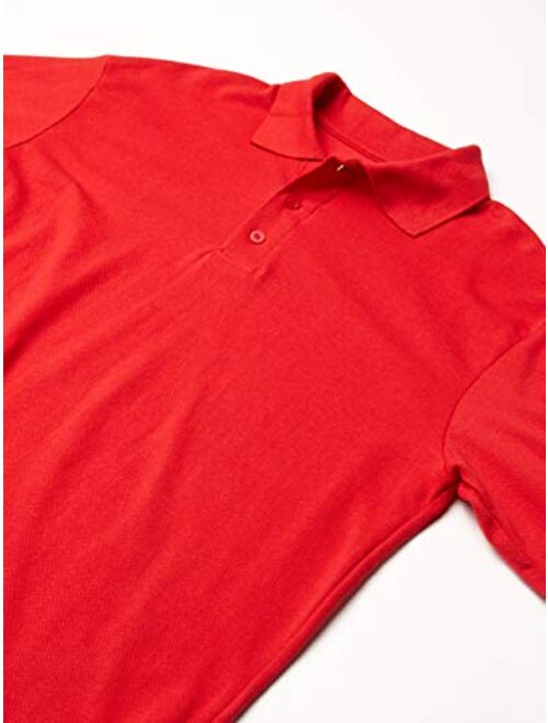 Dickies Men's Long Sleeve Pique Polo