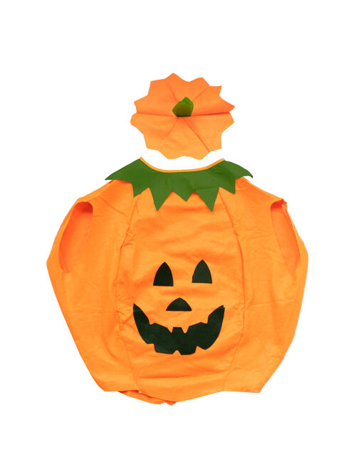 Children Halloween Pumpkin Costumes Party Fancy Dress Clothes Outfit for Kids