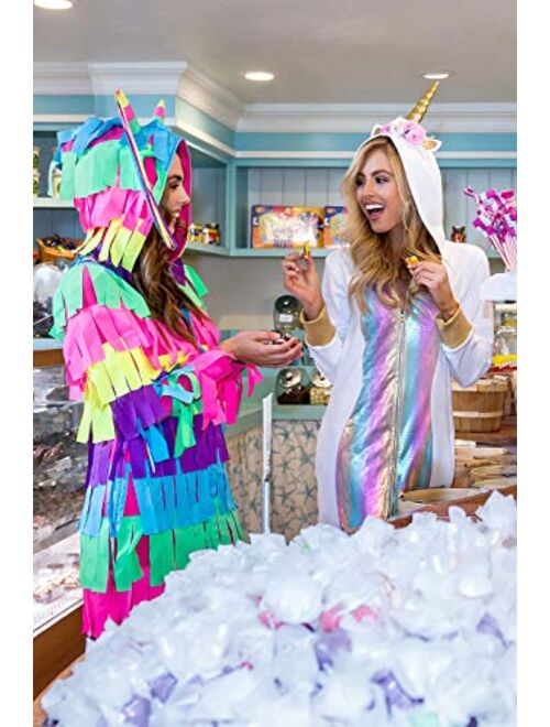 Tipsy Elves Women's Adult Unicorn Costume Dress w/Pockets - Cute and Sexy Unicorn Costume for Halloween