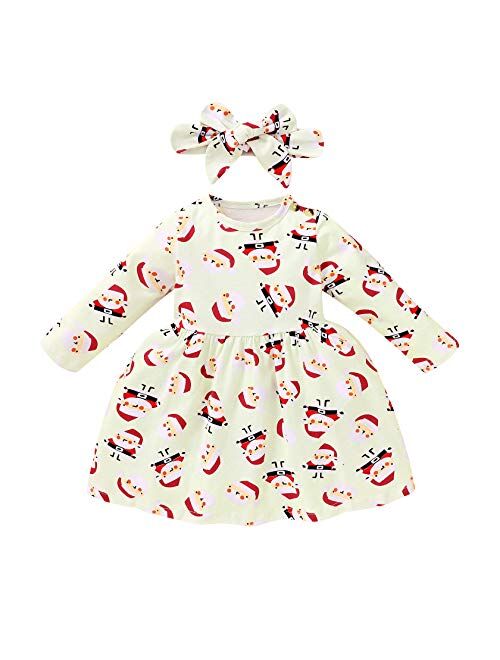 Baby Boys Girls Halloween Long Sleeve Romper Jumpsuit/Skirt Pumpkin Ghost Printed Pajama Outfits