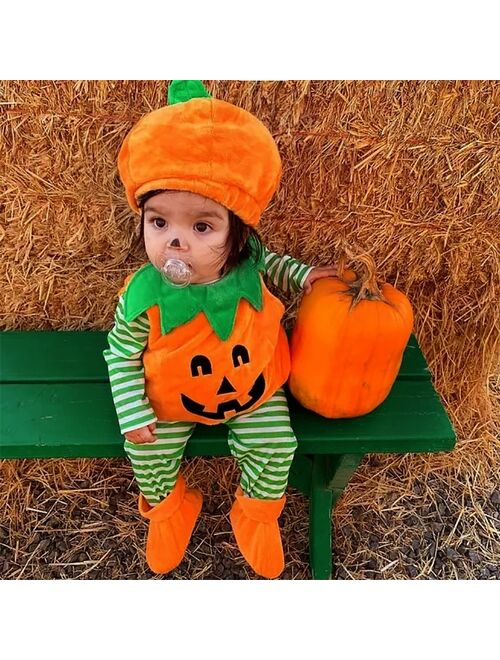 Halloween Baby Socks Dusky Pumpkin Orange Baby Socks; Halloween Costume Girl,Baby Halloween Costume Boy Halloween Outfits,Horror Baby Socks