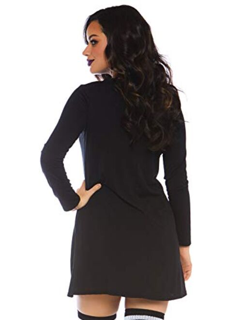 Leg Avenue Women's Casual Halloween Costume Jersey Shirt Dress