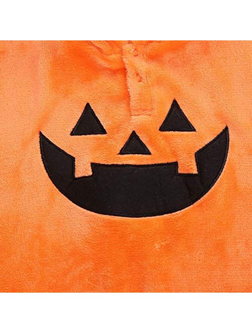 BeQeuewll Toddler Kids Baby Girl Boy Halloween Costume Ghost Hooded Poncho Cloak Cape Hat Blanket Cosplay Clothes