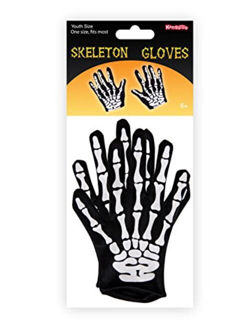 Kangaroo Halloween Accessories - Skeleton Gloves