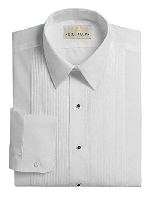 Lay-Down Collar Tuxedo Shirt, Cummerbund, Bow-Tie, Cuff Links and Studs Set