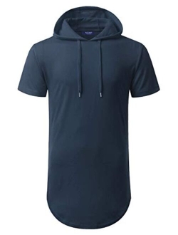 Aiyino Men's S-5X Long Sleeve Fashion Athletic Hoodies Sport Sweatshirt Hip Hop Pullover