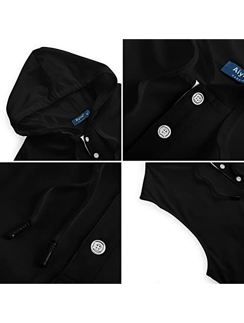 Aiyino Men's S-5X Long Sleeve Fashion Athletic Hoodies Sport Sweatshirt Hip Hop Pullover