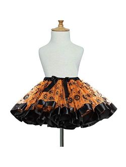 LERTREE Little Girls Layered Tutu Skirt Dress Ballet Tiered for Halloween Party