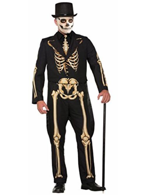 Forum Men's Skeleton Suit Formal Attire with Jacket and Pants