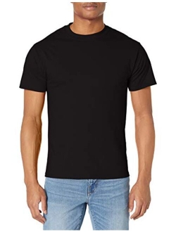 5180 Cotton Solid Short Sleeve Crew Neck T-Shirt