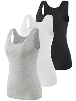 Vislivin Womens Supersoft Camisole Stretch Casual Tank Tops