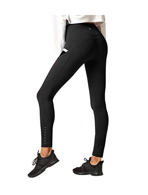 LAPASA Women's High Waist Tummy Control Yoga Leggings Workout Running Sports Tights L01