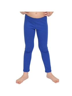 Stretch is Comfort Cotton Girl's and Women's Footless Leggings Made in The USA