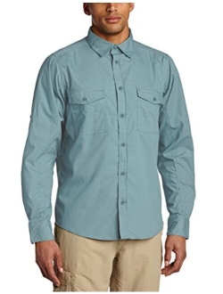Craghoppers Men's Kiwi Classic Long Sleeve Button Down Shirt Insect Repellent UPF 40+