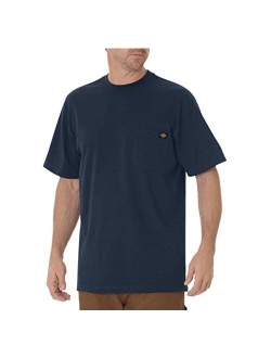Men's Short Sleeve Heavyweight Crew Neck Pocket T-Shirt