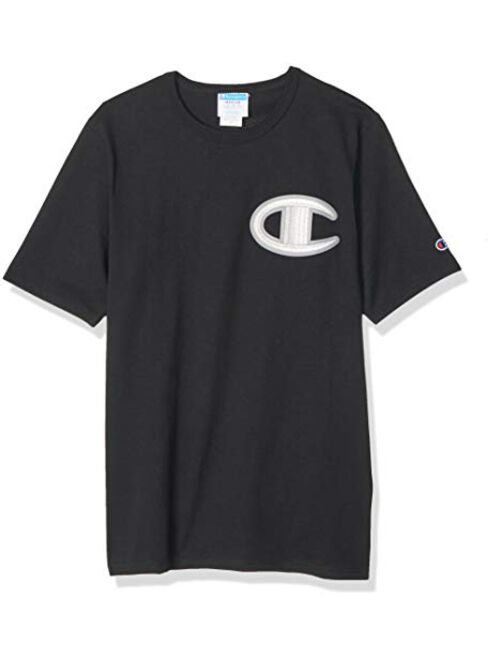 Champion LIFE Men's Cotton Printed Short Sleeve Crew Neck T-Shirt