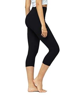 Buy Conceited Ultra Soft High Rise Leggings for Women - Reg and Plus Sizes  - Full Length and Capri - High Waist online