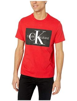 Men's Short Sleeve Monogram Logo T-Shirt