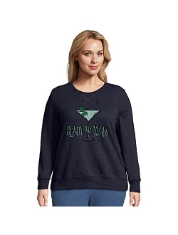 Women's Size Plus Ugly Christmas Sweatshirt
