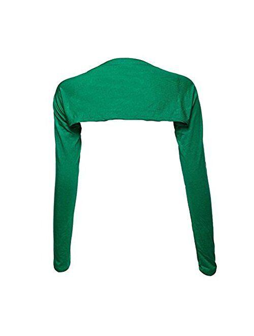 YEESAM Bolero Shrugs for Women Long Sleeve Arm Sleeves Hijab Accessories One Size