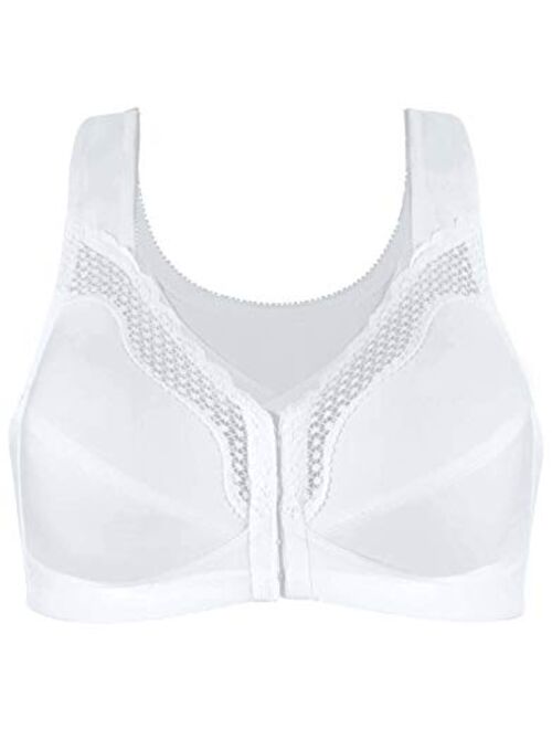 Exquisite Form Fully Women's Front Close Cotton Posture Bra #5100531