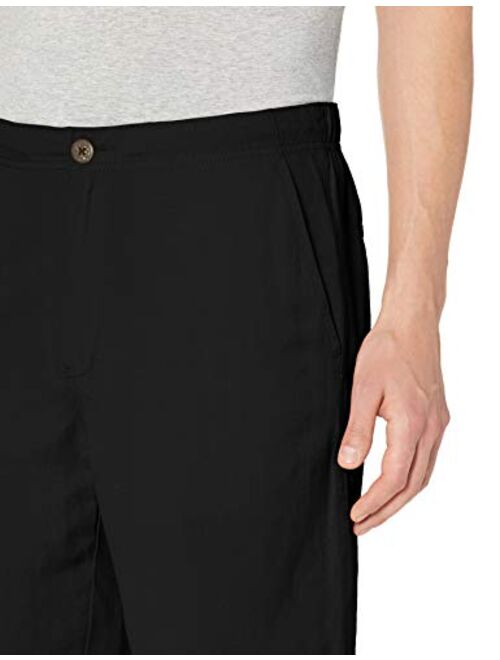 Amazon Essentials Men's Classic-fit Flat-Front Linen Short-9