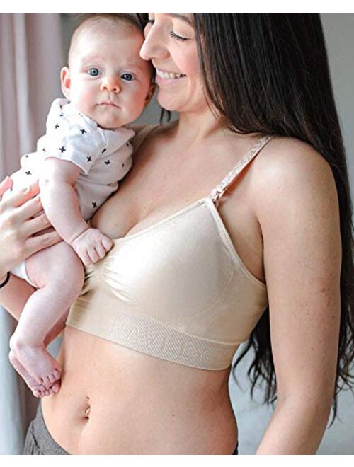 Kindred Bravely Simply Sublime Seamless Nursing Bra for Breastfeeding | Wireless Maternity Bra