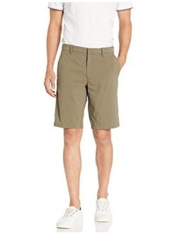 Amazon Brand - Goodthreads Men's 11 Nylon Solid Above Knee Relaxed Fit Short
