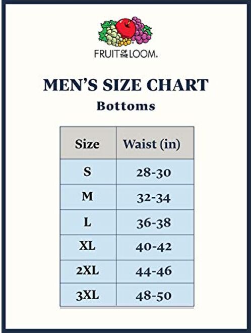 Fruit of the Loom Men's Cotton Solid Breathable Underwear Boxer