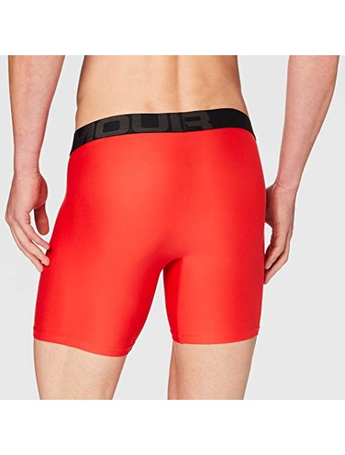 Under Armour Men's Polyester Solid Tech 6-inch Boxerjock 2-Pack